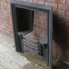 Antique Georgian Cast Iron Hobbed Fireplace Insert Antique Georgian Cast Iron Hobbed Fireplace Insert