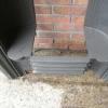 Antique Georgian Cast Iron Hobbed Fireplace Insert Antique Georgian Cast Iron Hobbed Fireplace Insert