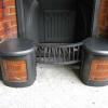 Antique Edwardian Tiled Cast Iron Fireplace Insert Antique Edwardian Tiled Cast Iron Fireplace Insert