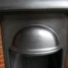 Antique Edwardian Tiled Cast Iron Fireplace Insert Antique Edwardian Tiled Cast Iron Fireplace Insert
