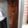 Antique Edwardian Tiled Cast Iron Fireplace Insert Antique Edwardian Tiled Cast Iron Fireplace Insert