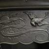i189 Arts and Crafts Tiled Cast Iron Fireplace Insert