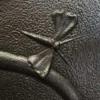 i189 Arts and Crafts Tiled Cast Iron Fireplace Insert