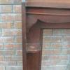 Antique Art Nouveau Inlaid Mahogany Fire Surround Antique Art Nouveau Inlaid Mahogany Fire Surround