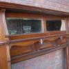 Antique Art Nouveau Walnut Fire Surround Antique Art Nouveau Walnut Fire Surround