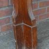 Antique Art Nouveau Walnut Fire Surround Antique Art Nouveau Walnut Fire Surround