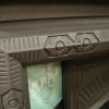 Reclaimed Aesthetic Movement Tiled Cast Iron Fireplace Insert Reclaimed Aesthetic Movement Tiled Cast Iron Fireplace Insert