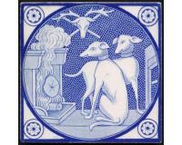 Aesthetic Pictorial Winter Fireplace Tiles