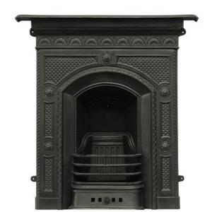 Hawthorne Victorian Cast Iron Combination Fireplace