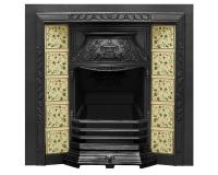 Laurel Victorian Tiled Cast Iron Fireplace Insert