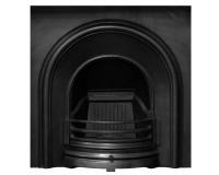 Celtic Arched Victorian Cast Iron Fireplace Insert