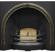 Kensington Georgian Arched Cast Iron Fireplace Insert