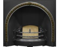 Kensington Georgian Arched Cast Iron Fireplace Insert