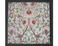 William Morris Arts & Crafts Daffodil Fireplace Tiles