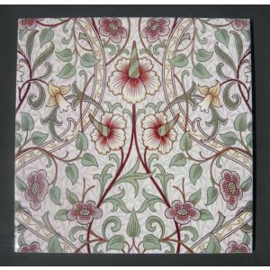 William Morris Arts & Crafts Daffodil Fireplace Tiles William Morris Arts & Crafts Daffodil Fireplace Tiles