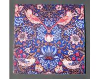 William Morris Arts & Crafts Strawberry Thief Fireplace Tiles