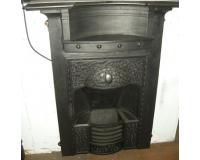 Antique Arts & Crafts cast iron combination