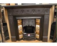 Reclaimed Edwardian Cast Iron Fireplace Surround
