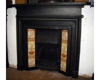 Edwardian Cast Iron Fire Surround