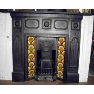 Arts & Crafts Cast Iron Fireplace Surround Arts & Crafts Cast Iron Fireplace Surround