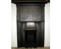 Edwardian Cast Iron Combination Fireplace