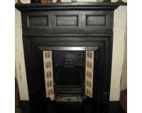 Reclaimed Edwardian Cast Iron Fireplace Surround