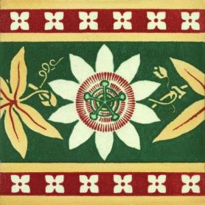 Gothic Pugin Passion Flower Fireplace Tiles Gothic Pugin Passion Flower Fireplace Tiles