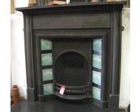 Edwardian Cast Iron Fireplace Surround Mantel