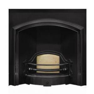 London Plate Wide Victorian Cast Iron Fireplace Insert London Plate Wide Victorian Cast Iron Fireplace Insert