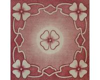 Arts & Crafts Clover Leaf Fireplace Tiles