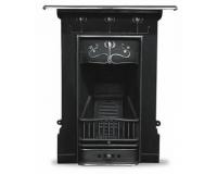 Abbot Art Nouveau Cast Iron Combination Fireplace