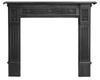 Albert Victorian Cast Iron Fireplace Surround Mantel