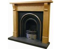 Bedford Oak Fireplace Surround Mantel