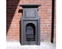 Antique Victorian Cast Iron Combination Fireplace