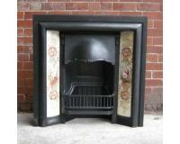 Reclaimed Edwardian Tiled Fireplace Insert