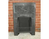 Aesthetic Movement Cast Iron Fireplace Insert