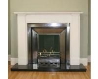 The Portland Marble/Limestone Fireplace Surround
