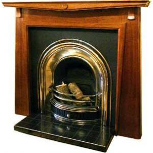 Shown in Mahogany with the Anson Cast Iron Arch Shown in Mahogany with the Anson Cast Iron Arch