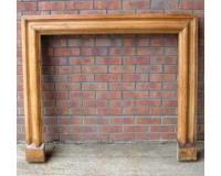 Edwardian Wooden Fireplace Mantel