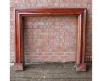 Antique Edwardian Mahogany Fireplace Surround