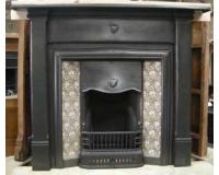 Arts & Crafts Cast Iron Fire Surround