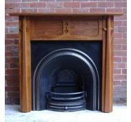 Godwin Edwardian Cast Iron Fireplace Insert