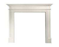 Bartello Period Style Fire Surround Mantel in Agean Limestone