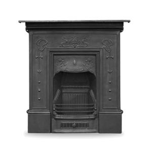 Bella Art Nouveau Cast Iron Combination Fireplace Bella Art Nouveau Cast Iron Combination Fireplace