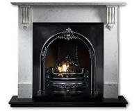 Gloucester Victorian Arched Cast Iron Fireplace Insert