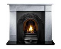 Brompton Fireplace Surround Mantel Cararra Marble 56