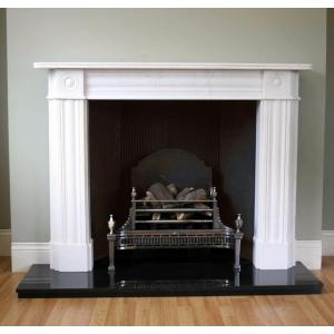 Ramsey Marble / Limestone Fireplace Surround