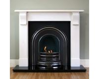 Telford Victorian Arched cast Iron Fireplace Insert