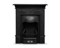 Tulip Art Nouveau Cast Iron Combination Fireplace 